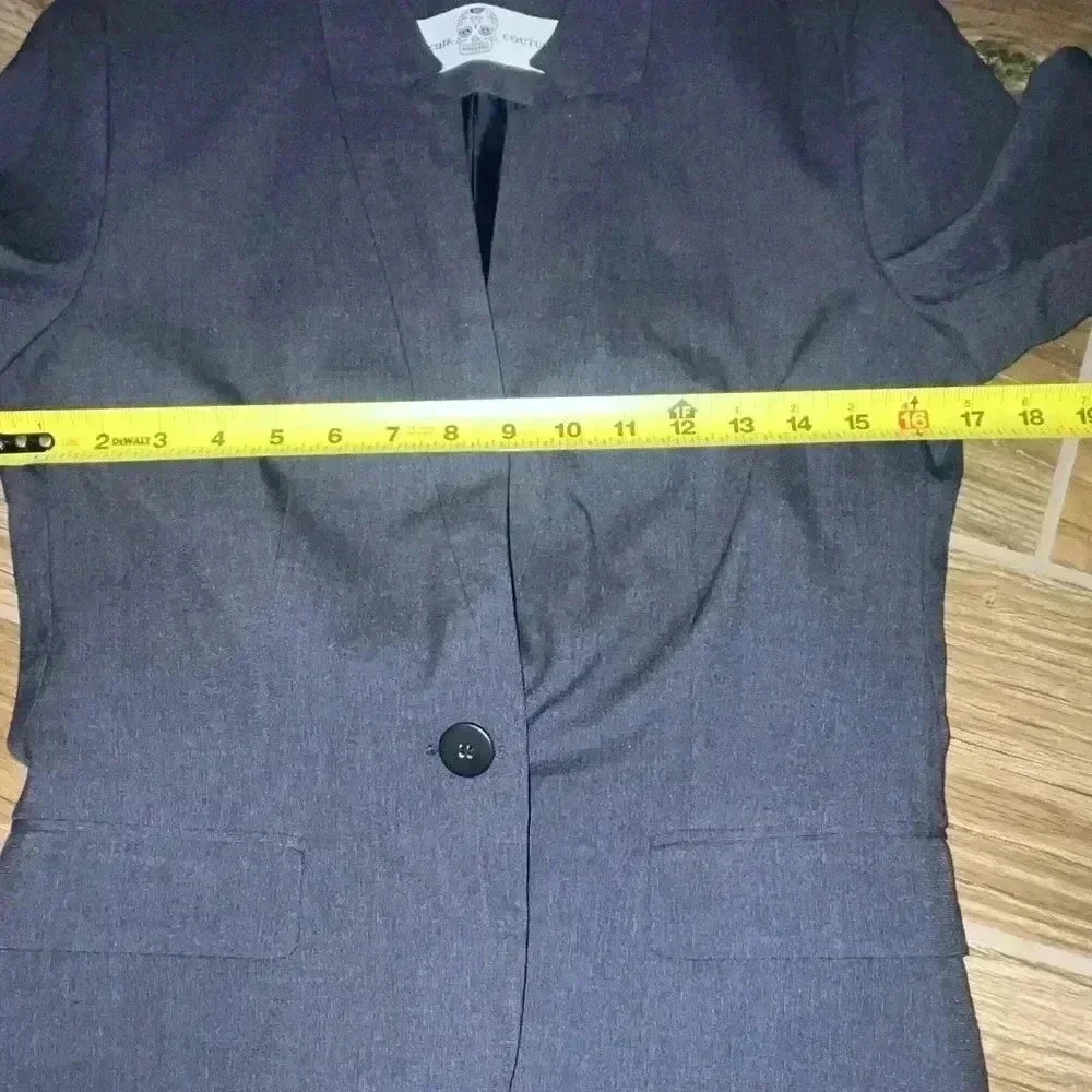 Hip Chik Couture Life is Beautiful blazer - Picture 6 of 8